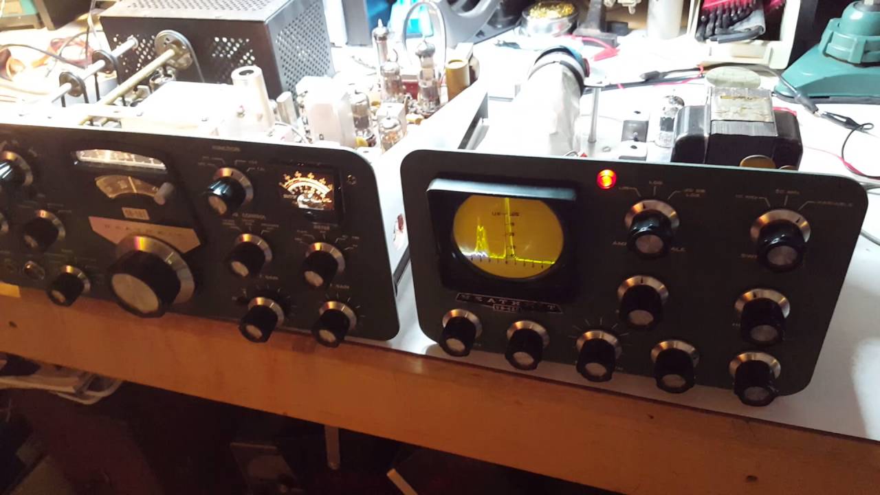 Heathkit SB620 Restoration complete YouTube