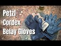 Winter Bushcraft Gloves - Petzl Cordex Belay Gloves