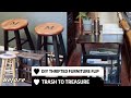 DIY Thrifted Furniture Flip | TRASH TO TREASURE | DIY Home Decor