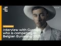 Capture de la vidéo Interview With Gustaph Who Is Competing In Belgian Eurosong 2023 | Escplus International