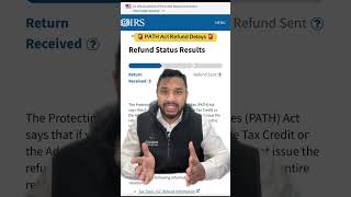 Refund Delay Alert for PATH Act Recipients #refund #delay #irs #taxes #cpa #accounting #taxseason