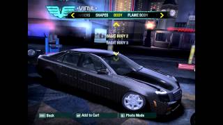 NFS Carbon Unfinished Cars - Cadillac CTS