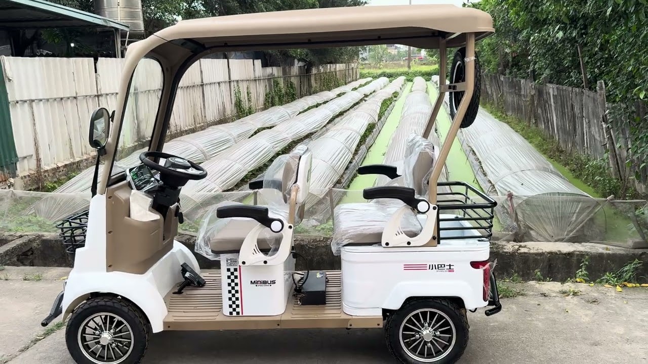 Minibus A5 chiếc xe 4 bánh điện với nhiều nâng cấp 2025