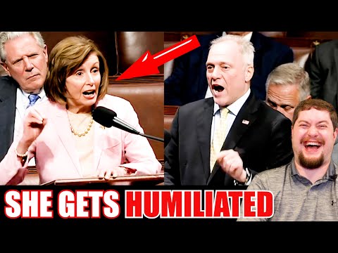 Pissed off Steve Scalise goes on EPIC rant, forces Nancy Pelosi to sit there & TAKE IT