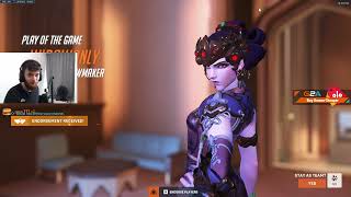 POTG! DAFRAN WIDOWMAKER OVERWATCH 2 MASTER 5 GAMEPLAY SEASON 4