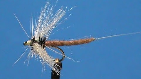 Fly Tying an Extended Body Sulphur Spinner with Jim Misiura