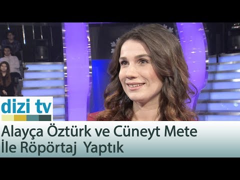 Cüneyt Mete ve Alayça Öztürk ile röportaj yaptık  - Dizi Tv 576. Bölüm
