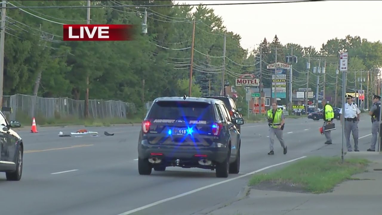 Niagara Falls Boulevard closed due to accident YouTube