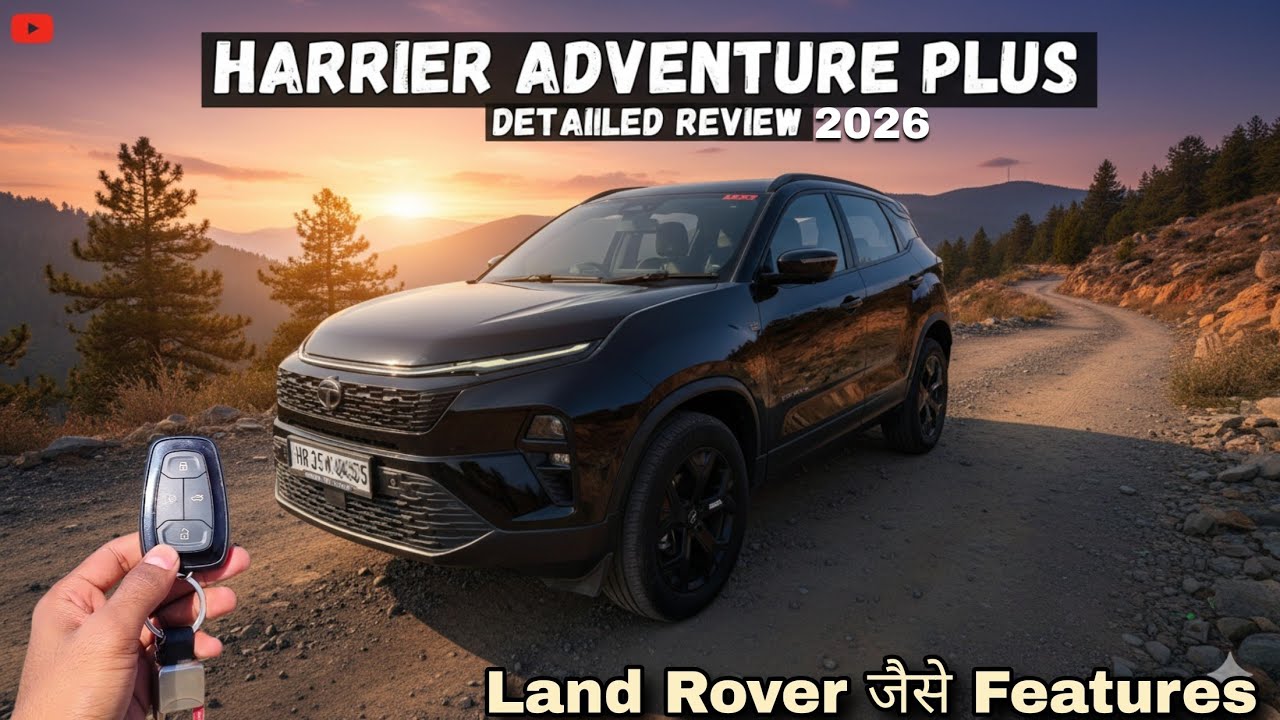Tata Harrier Dark Edition | Tata Harrier Review in Hindi | Harrier Mileage | Harrier Interior