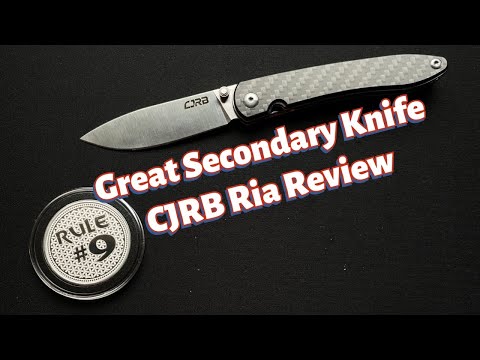 CJRB Ria Knife Review a GREAT Secondary Knife