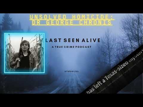 Unsolved Homicide: Dr George Chronis