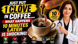 SENIORS  Just Put 1 Clove in Coffee… What Happens 10 Minutes Later Is Shocking