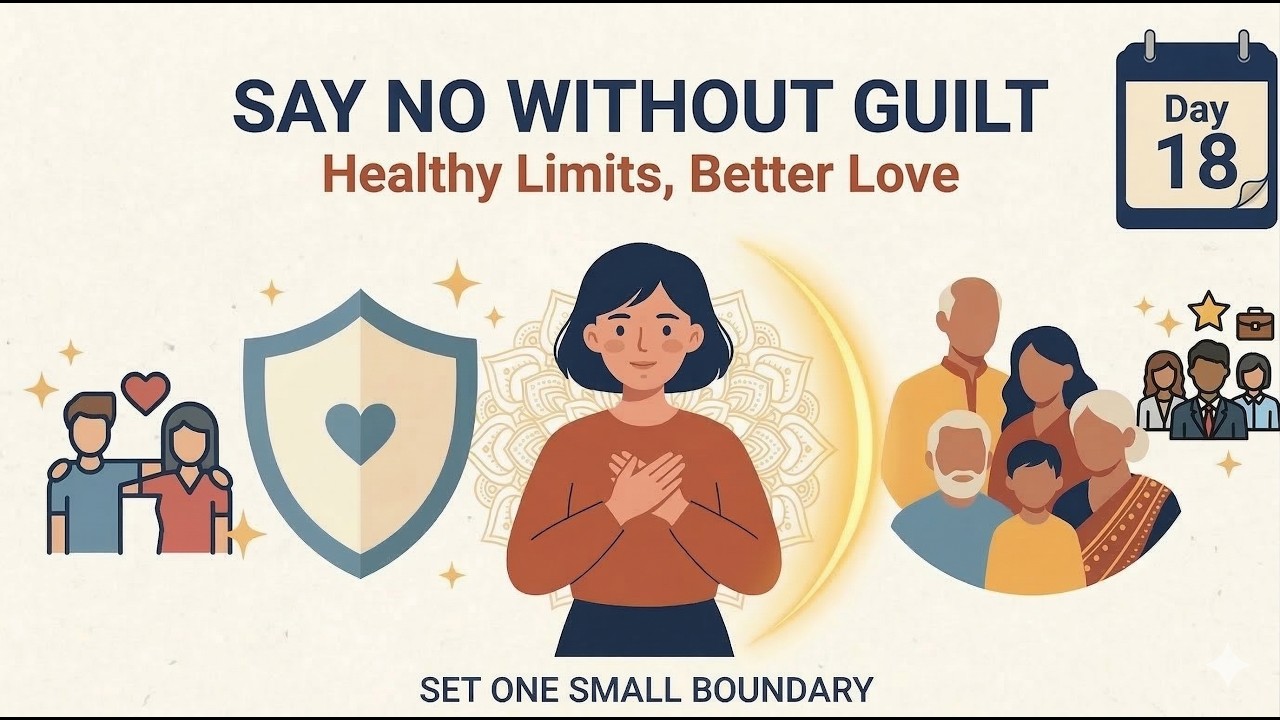 Day 18 | How to Set Boundaries Without Guilt | No Hesitations, Just ...