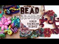 Tutorial tecnica base BEAD EMBROIDERY   Guest Video Martina FolliPassioni Design