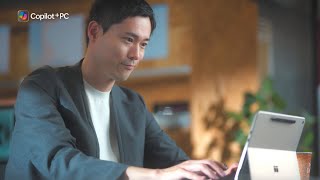 Surface 「動く、うごく。」 - Copilot で企画書のドラフト作成 -