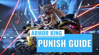 Armor King| Punish moves guide Tekken 8