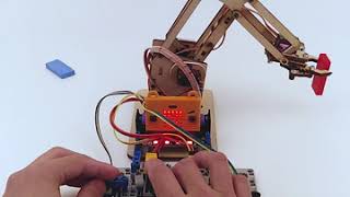Microbit Project With Robotbit Robotic Arm