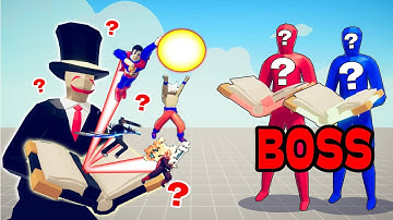 RANDOM CREATIVE UNIT vs DOUBLE RANDOM SUMMON BOSS | TABS - Totally Accurate Battle Simulator