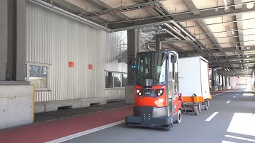 Autonomous Outdoor Tugger Train | Innovation | AMR | SCIO Automation