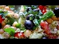 Delicious TUNA SALAD | Couscous & Dressing | How to make recipe