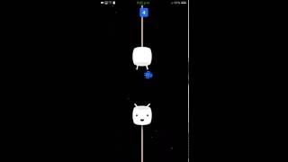 Secret hidden android (6.0.1) game "Marshmallow land" (Flappy Bird) screenshot 2