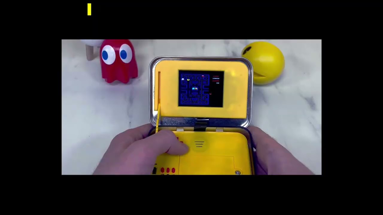 Pac-Man Arcade in a Tin Handheld Game Console
