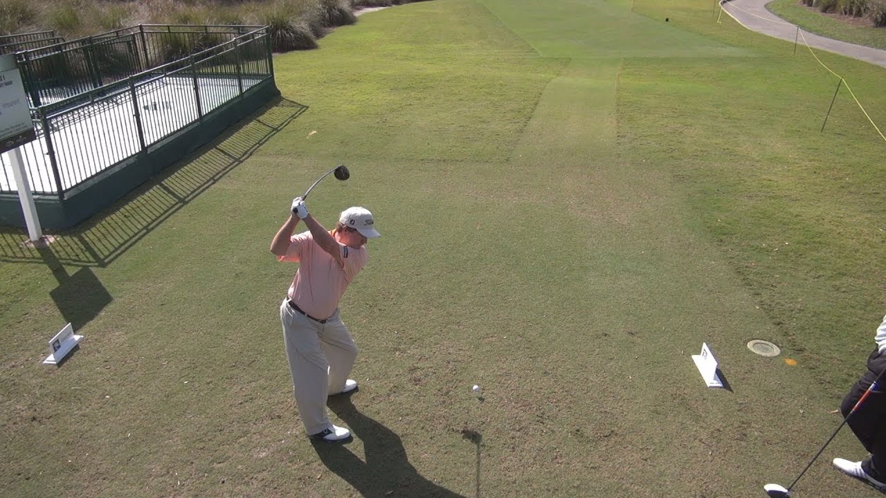 top gun GOLF SWING 2013 - GENE SAUERS DRIVER - ELEVATED DOWN THE LINE & SLOW MOTION - HQ 1080p HD