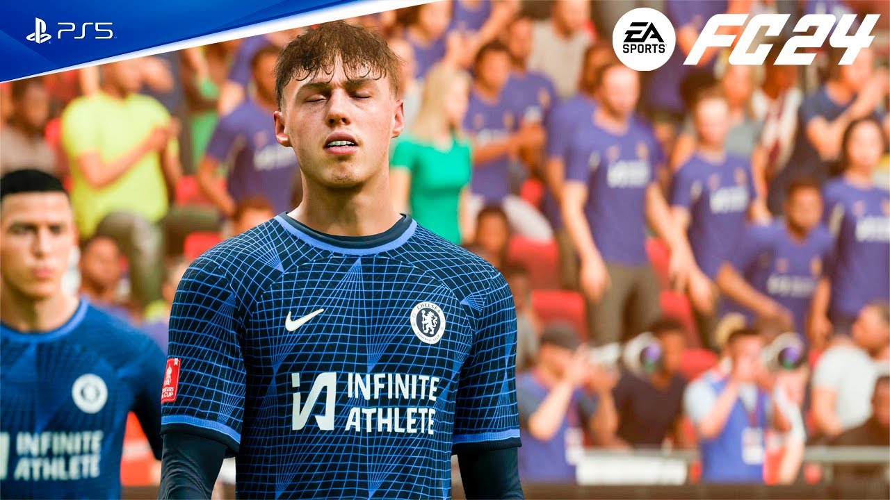 FC 24 Челси - Лестер ⚽ Кубок Англия 23\24 [PS5 Slim] Полный Матче