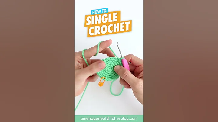 How To Single Crochet For Beginners (SC) - Amigurumi Crochet Tutorial