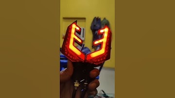 Best LED Indicator Light For Bike | Drl Indicators For Bike | Fancy Indicator #indicators #bikelight