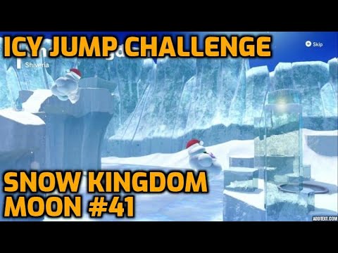 Super Mario Odyssey - Snow Kingdom Moon #41 - Icy Jump Challenge