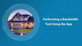 Perform a Bandwidth Test: HBC GigaHome App screenshot 3