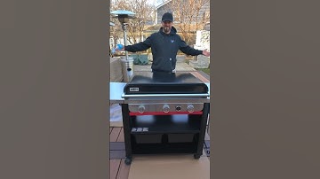 The new Weber Slate Griddle #shorts