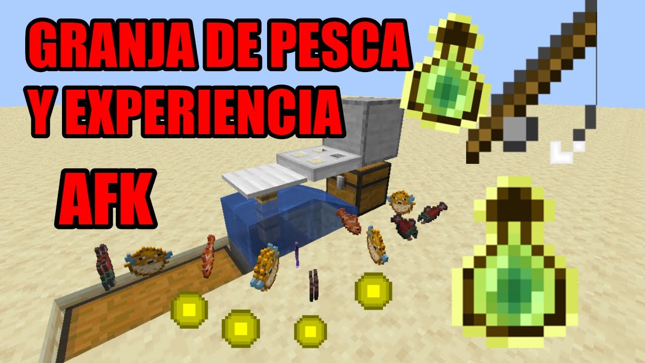 Como Hacer Una Granja De Pesca En Minecraft