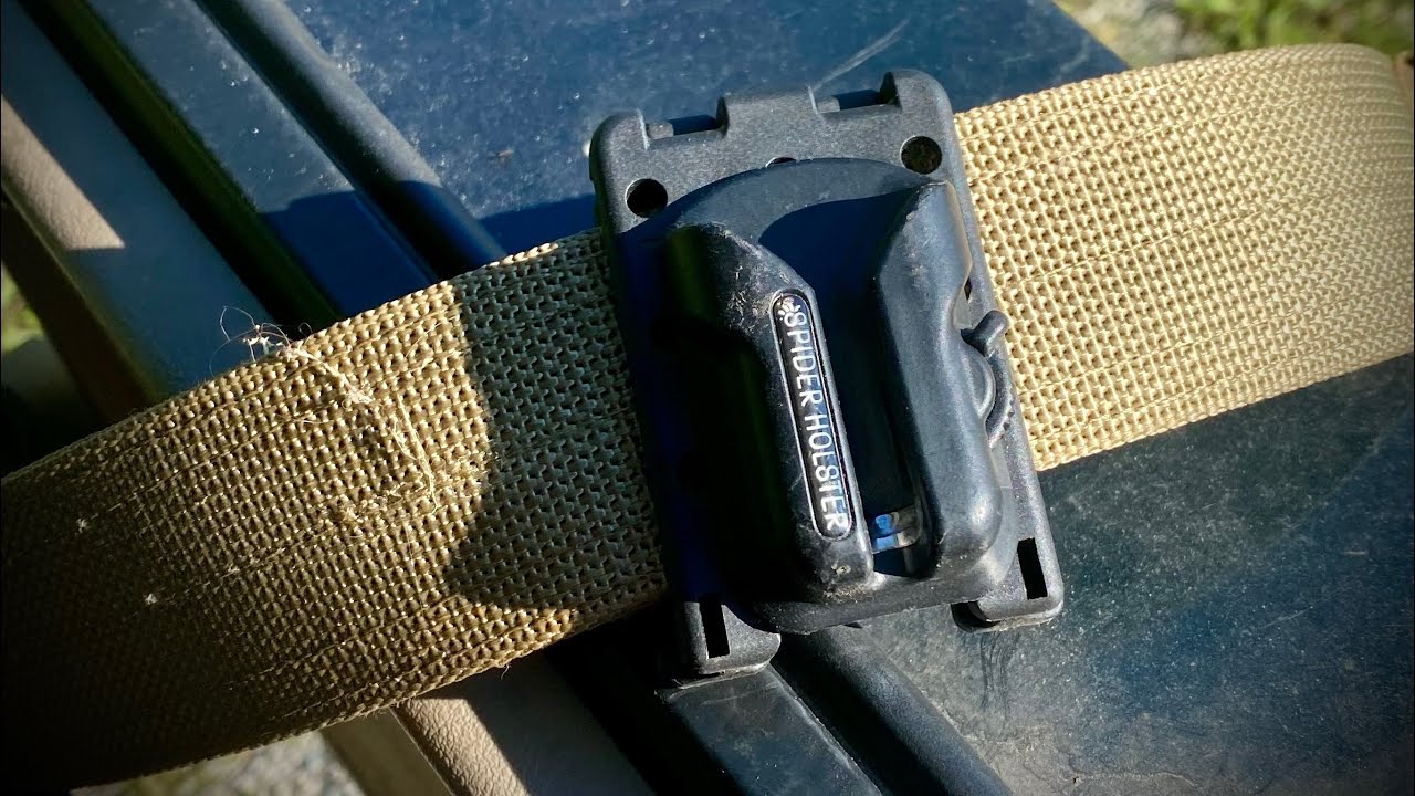 Spider X holster and Blade tech Tek loc YouTube
