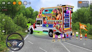 DJ wala pickup game loading top model rajasthani dj full modified #djgadigame #gadiwaladj #bussid  screenshot 5
