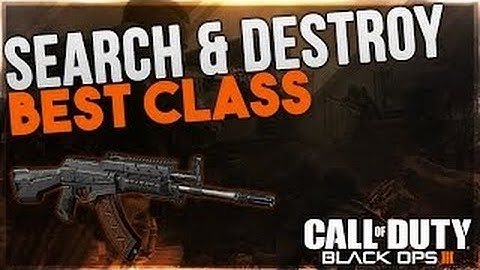 Black Ops 3 - Best SND Classes! (BO3 Class Setups)