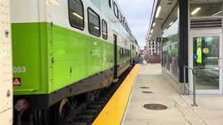 GO Train Departing Unionville Station 7