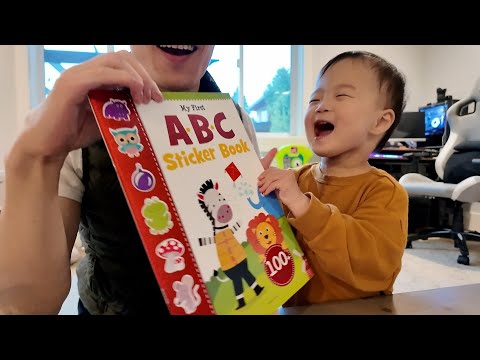 My FIrst ABC Sticker Book