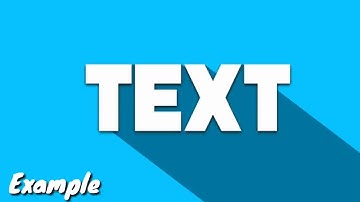 HOW TO MAKE LONG SHADOW EFFECT ON YOUR TEXT ON ANDROID (PS Touch)