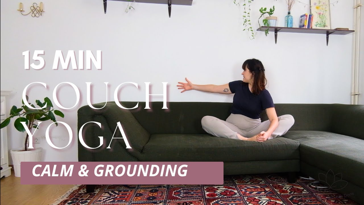 Couch (Potato) Yoga (Yoga for the "Lazy") // Ahimsa Yoga with Doris