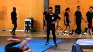 Movement, aerial and parkour training at NIDA