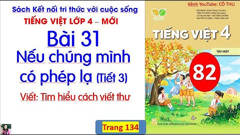 Tập làm văn viết thư cho người thân lớp 3