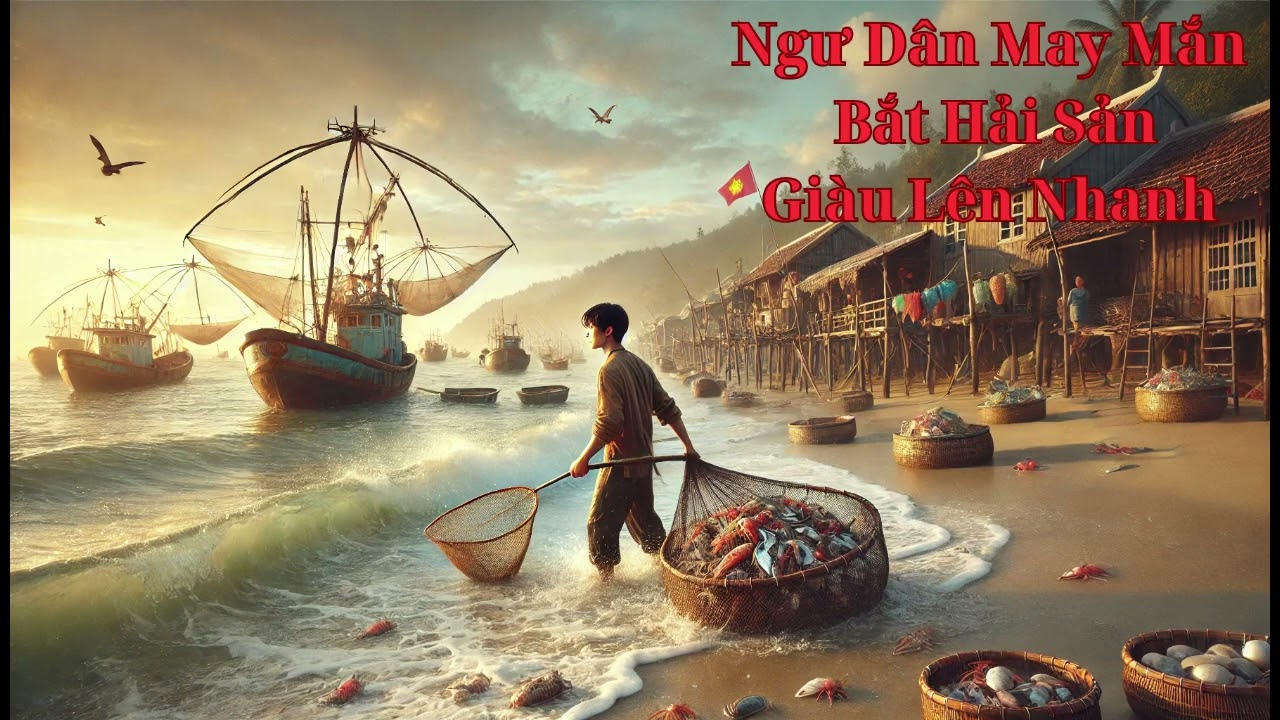 [P1]NGƯ DÂN MAY MẮN - ĐI BIỂN BẮT HẢI SẢN GIÀU NHANH