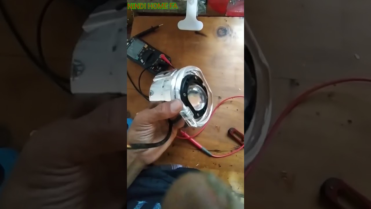 Lampu biled buatan sendiri|| biled kw    