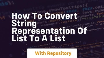 how to convert string representation of list to a list