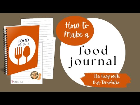 Food Journal Template Word