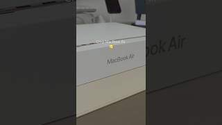 New MacBook Air M4 13” in Starlight 🤌🏼 #macbook #apple #unboxing #asmr #productivity #wfh #study