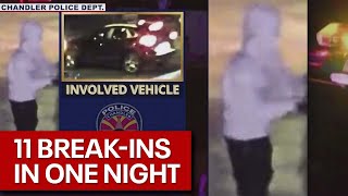 Chandler neighborhoods hit by car burglaries