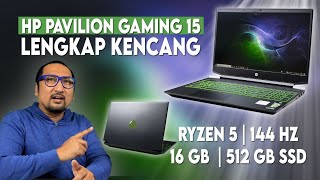Laptop Gaming Entry Level yang Lengkap, Kencang & Siap Pakai: Review HP Pavilion Gaming 15-ec2047AX